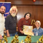 أميرة عصام الدين زكريا تتألق بلوحة “الحب في الزمن القديم” في معرض الابتكار الفني للفن التشكيلي “360 فن”