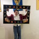 لوجينا مصطفى | لوحة مفتاح الحياة داخل عين حورس في معرض Artopia-X