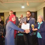 أمل حافظ في معرض Artopia X: فن الديكور والبنوته المزينة بالألوان الأكريليك والمعجون