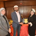 د. هيثم غراب يشيد بمعرض “هي وطلابها” ويؤكد دعمه لمسيرة أمل هشام الفنية