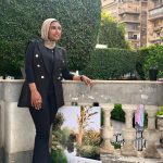 دنيا فهمي في معرض Reference.. فنانة تجمع بين التصوير والرسم وتبحث عن التفاصيل الخفية
